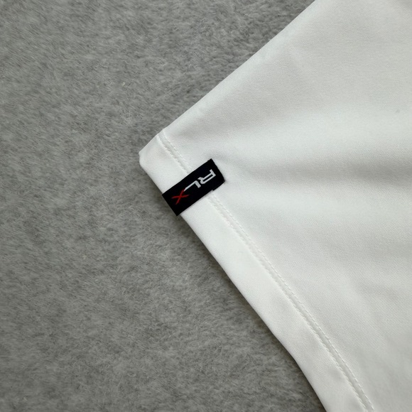 RLX Ralph Lauren Polo Shirt Mens XL White 2016 Ryder Cup USA Performance Golf - Picture 3 of 9